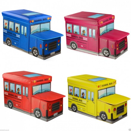 BABY PLUS SCHOOL BUS/ ICE-CREAM BUS KIDS STORAGE BOX/SEAT